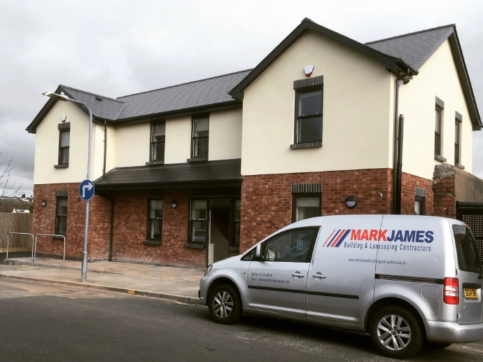 A commercial care home built